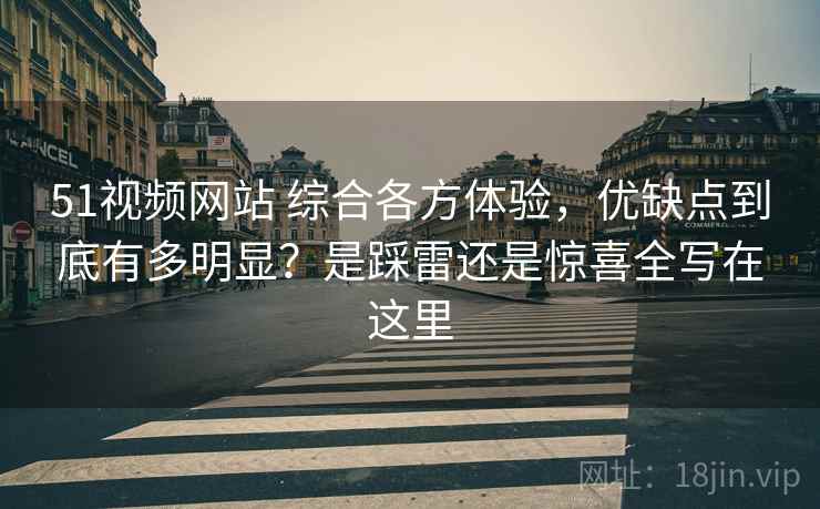 51视频网站 综合各方体验，优缺点到底有多明显？是踩雷还是惊喜全写在这里