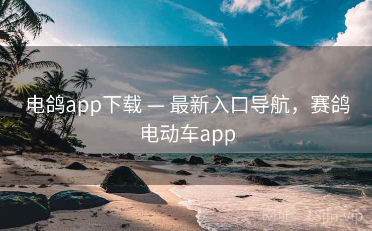 电鸽app下载 — 最新入口导航，赛鸽电动车app