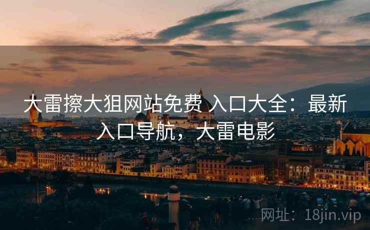 大雷擦大狙网站免费 入口大全：最新入口导航，大雷电影